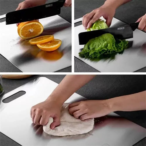 FIORENZA || TABLA DE CORTE PREMIUM ACERO INOXIDABLE