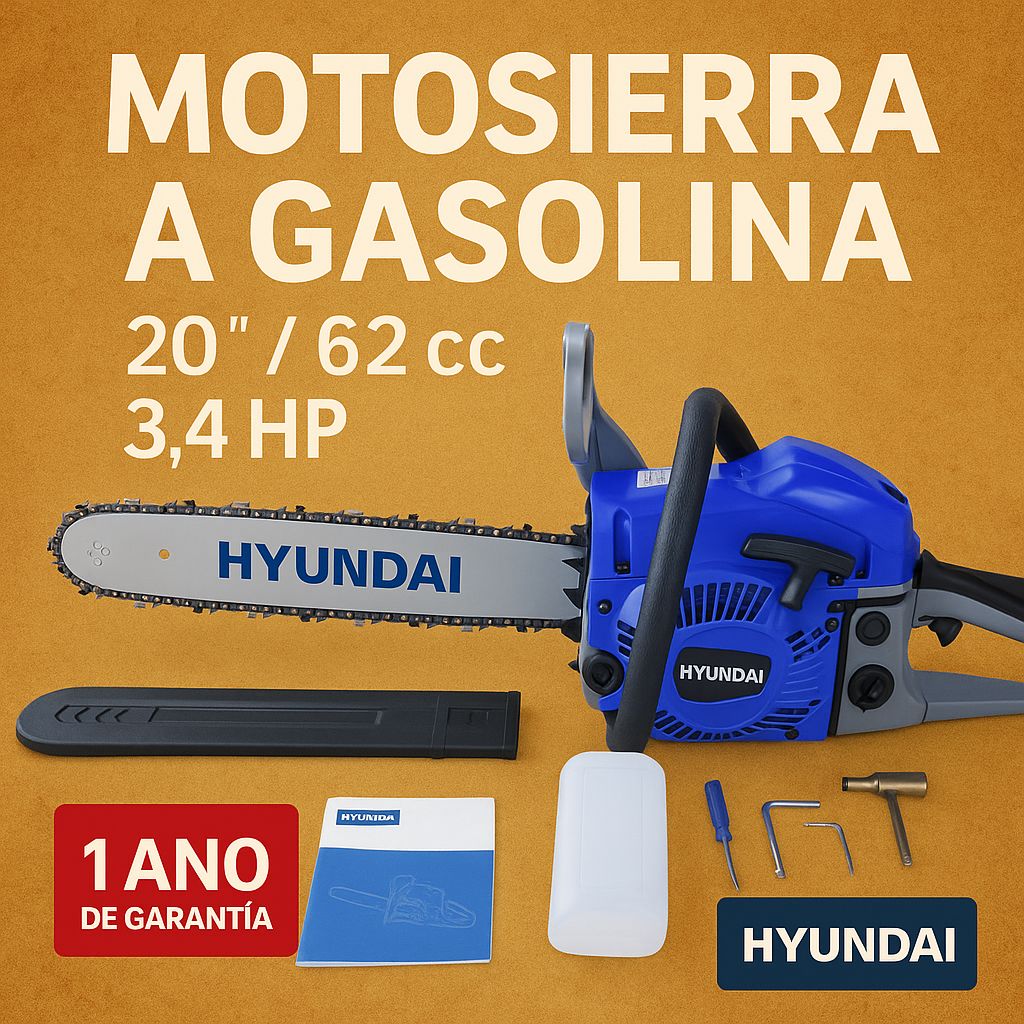MOTOSIERRA HYUNDAI 20" PULGADAS