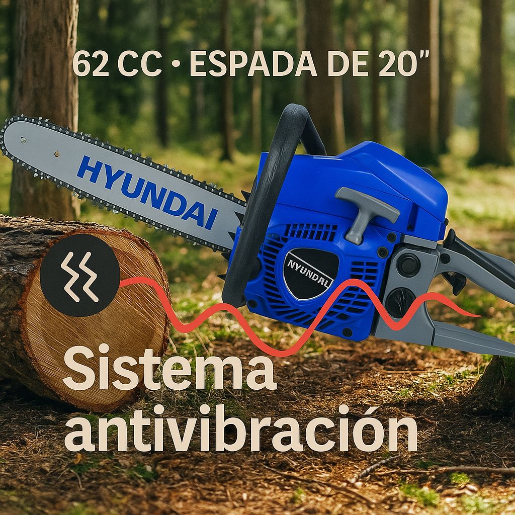 MOTOSIERRA HYUNDAI 20" PULGADAS