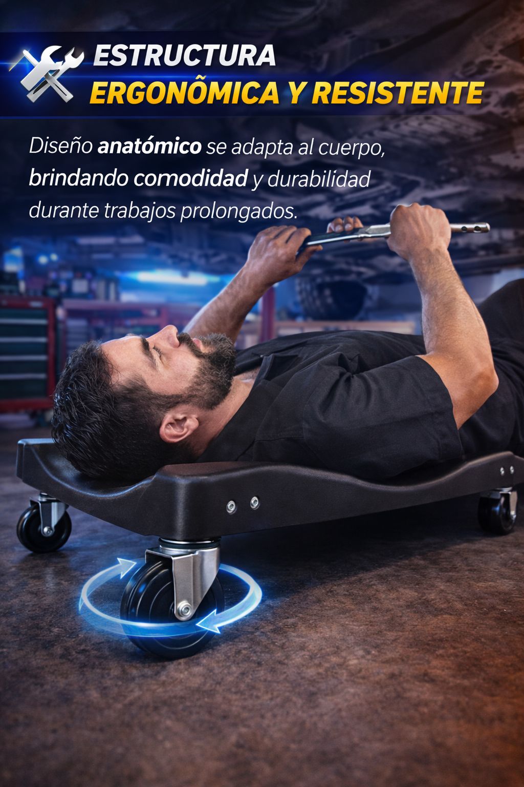 CAMILLA RODANTE DE MECANICO